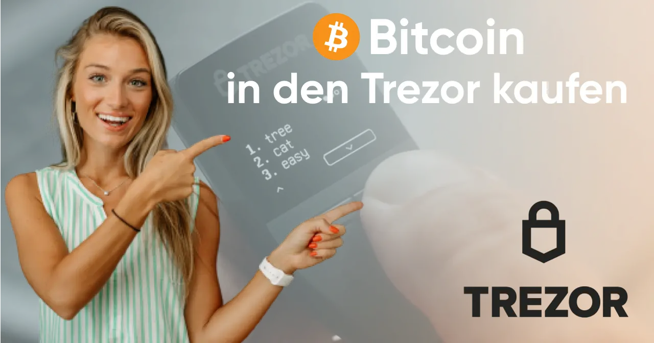 Bitcoin direkt in die Trezor Hardware Wallet kaufen