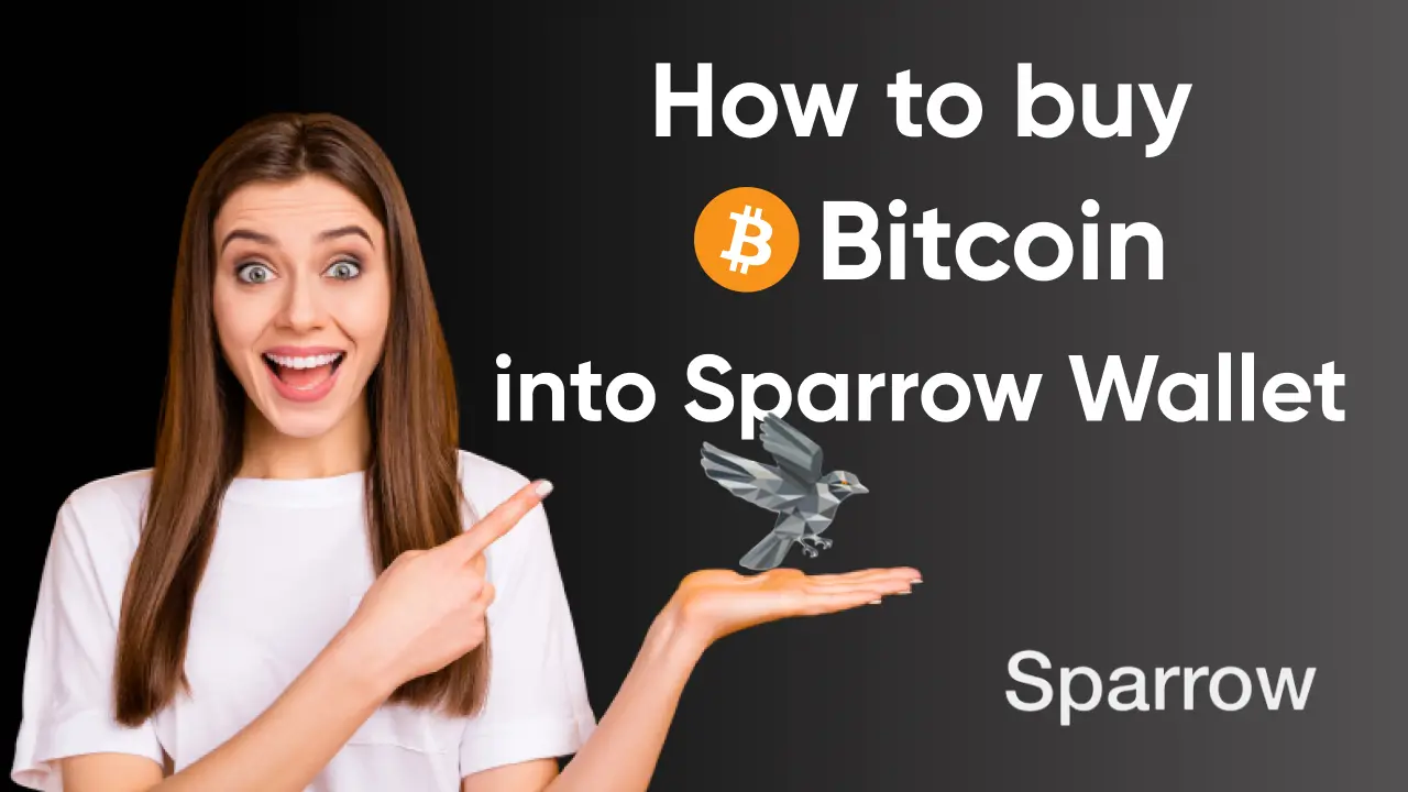 How to buy Bitcoin into Sparrow Wallet